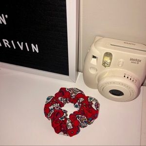 Skull Halloween Scrunchie